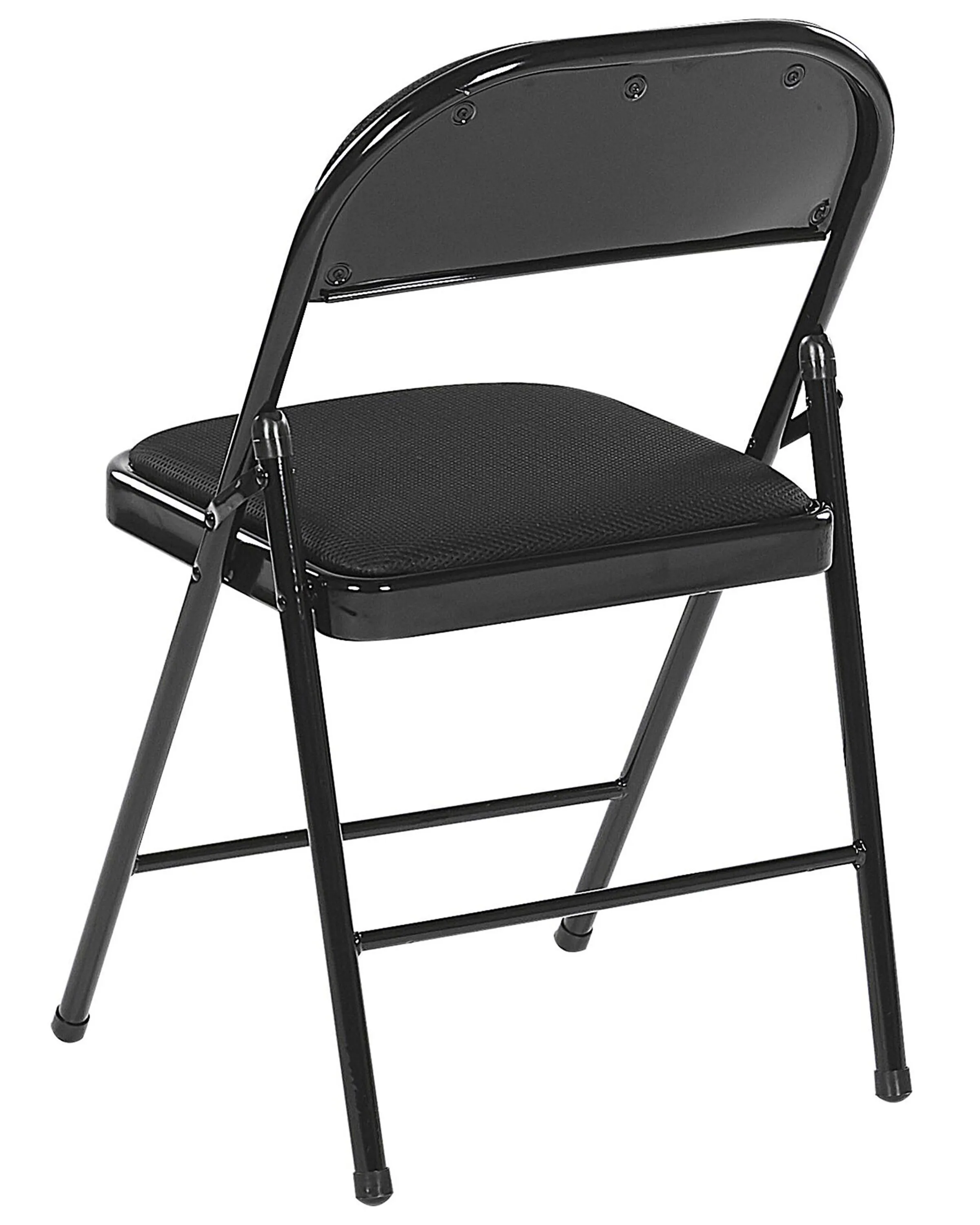 Set van 4 klapstoelen SPARKS Zwart