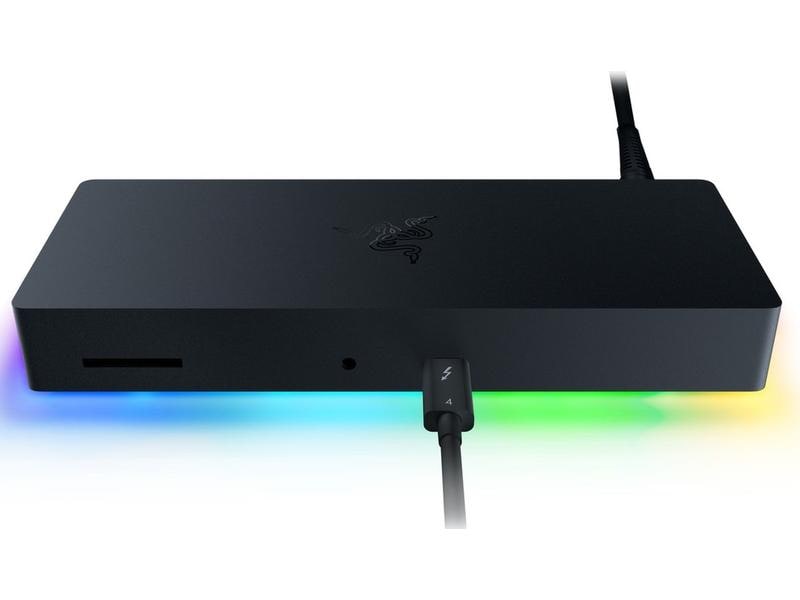Razer Dockingstation Thunderbolt 4 Dock – Chroma Universal-Dockingstation mit Ladefunktion