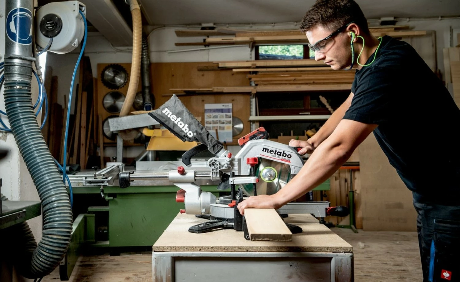 Metabo KGS 18 LTX BL 216 LiHD Accu afkortzaag body - 216 x 30 mm