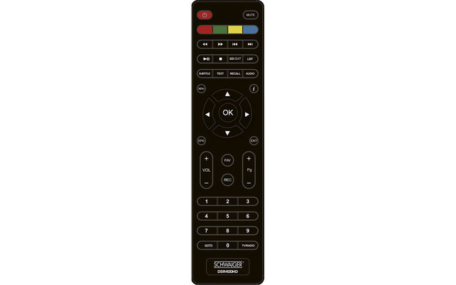 Schwaiger Free to Air Full HD Satellitenreceiver