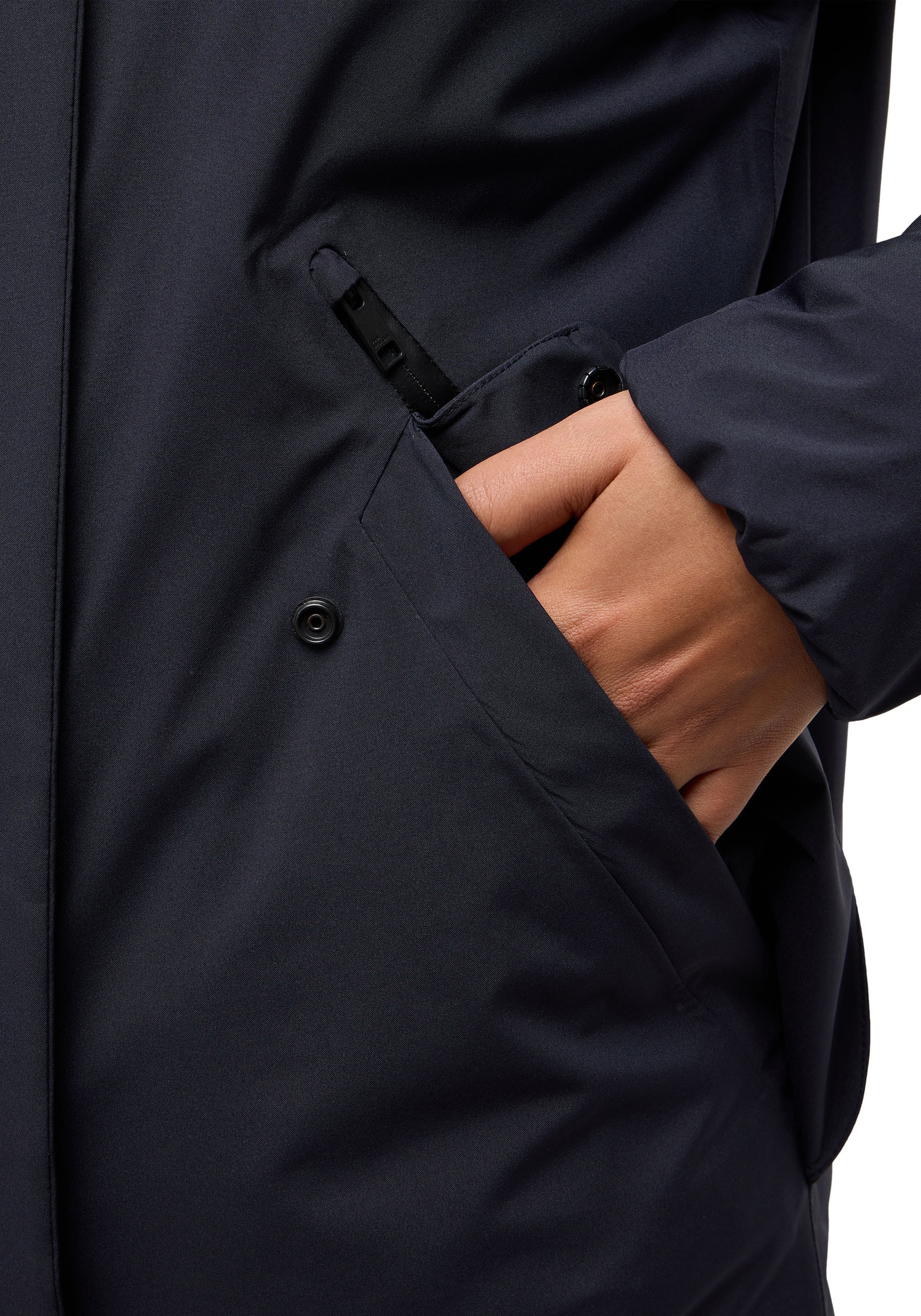 Jack Wolfskin Daunenmantel »BRANDENBURGER«, Wärmend, winddicht, Übergangsjacke