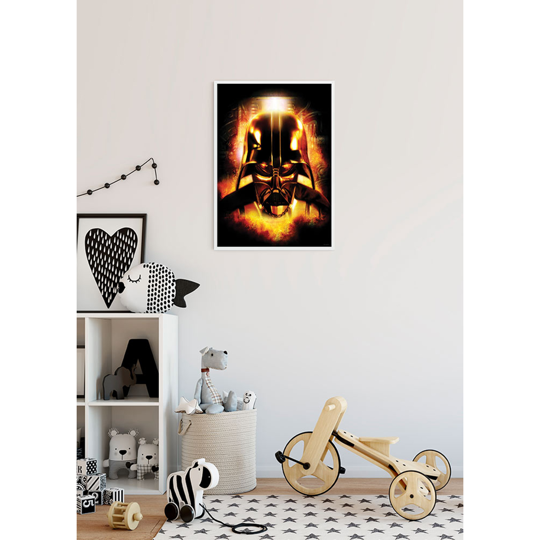 Wandbild STAR WARS CLASSIC VADER HEAD - 50x70 cm