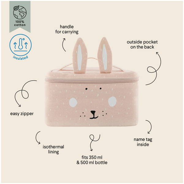 trixietrixie   Thermal Lunch Tasche Mrs. Rabbit