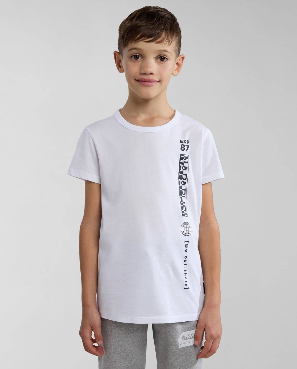 Napapijri T-shirt met logo wit