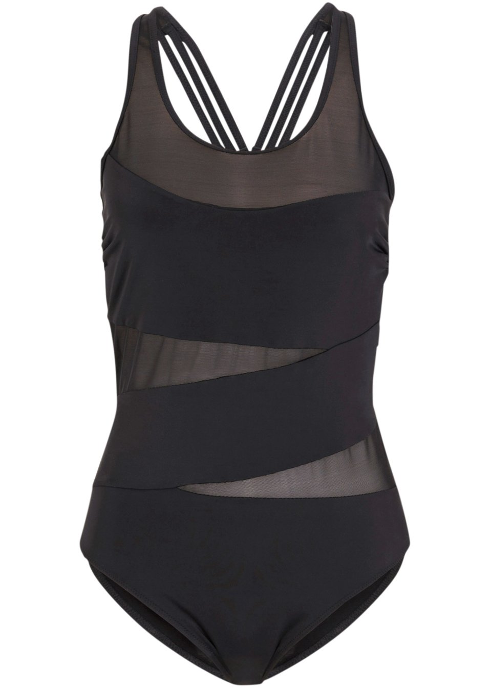 Maillot 1 pièce avec polyamide recyclé, effet sculptant léger