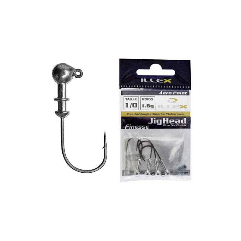 Tete Plombee Illex Finesse Jighead - Pack