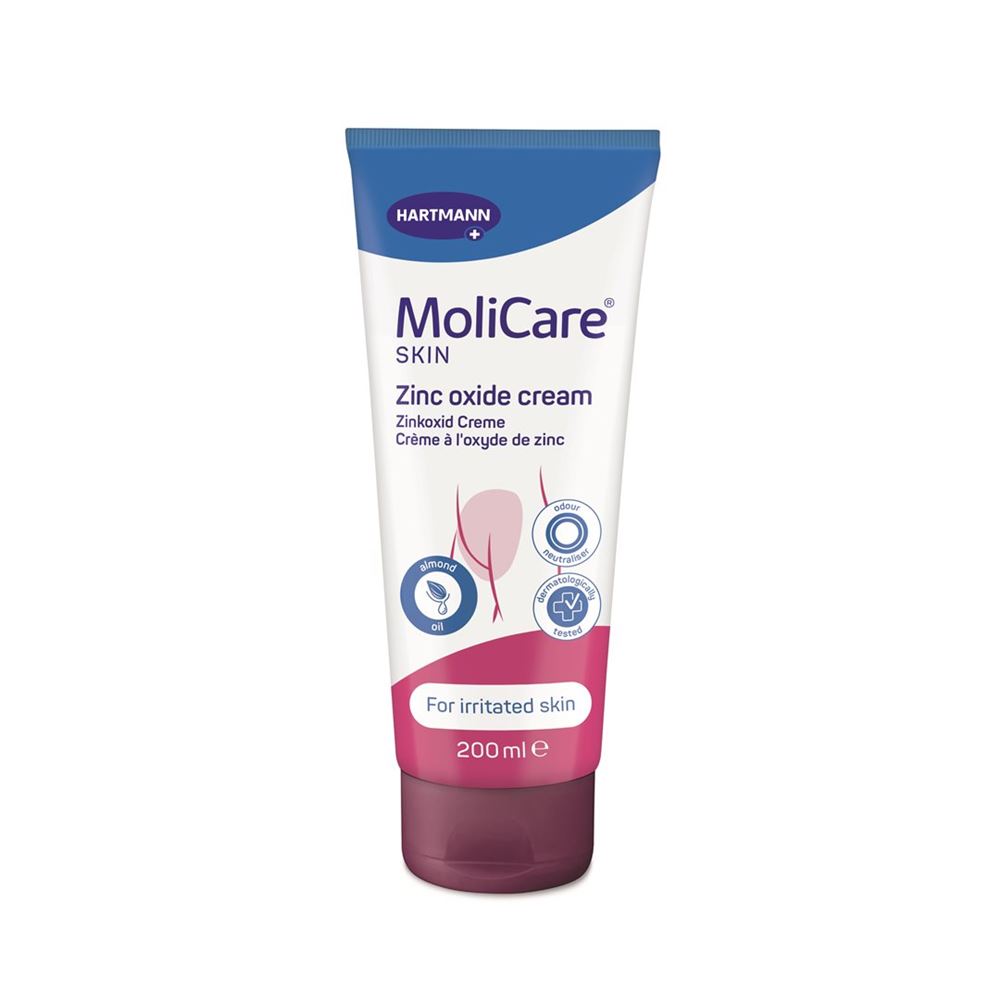 MOLICARE Skin Hautschutzcreme<br>200 ml, Tube, Creme, mit Zinkoxid