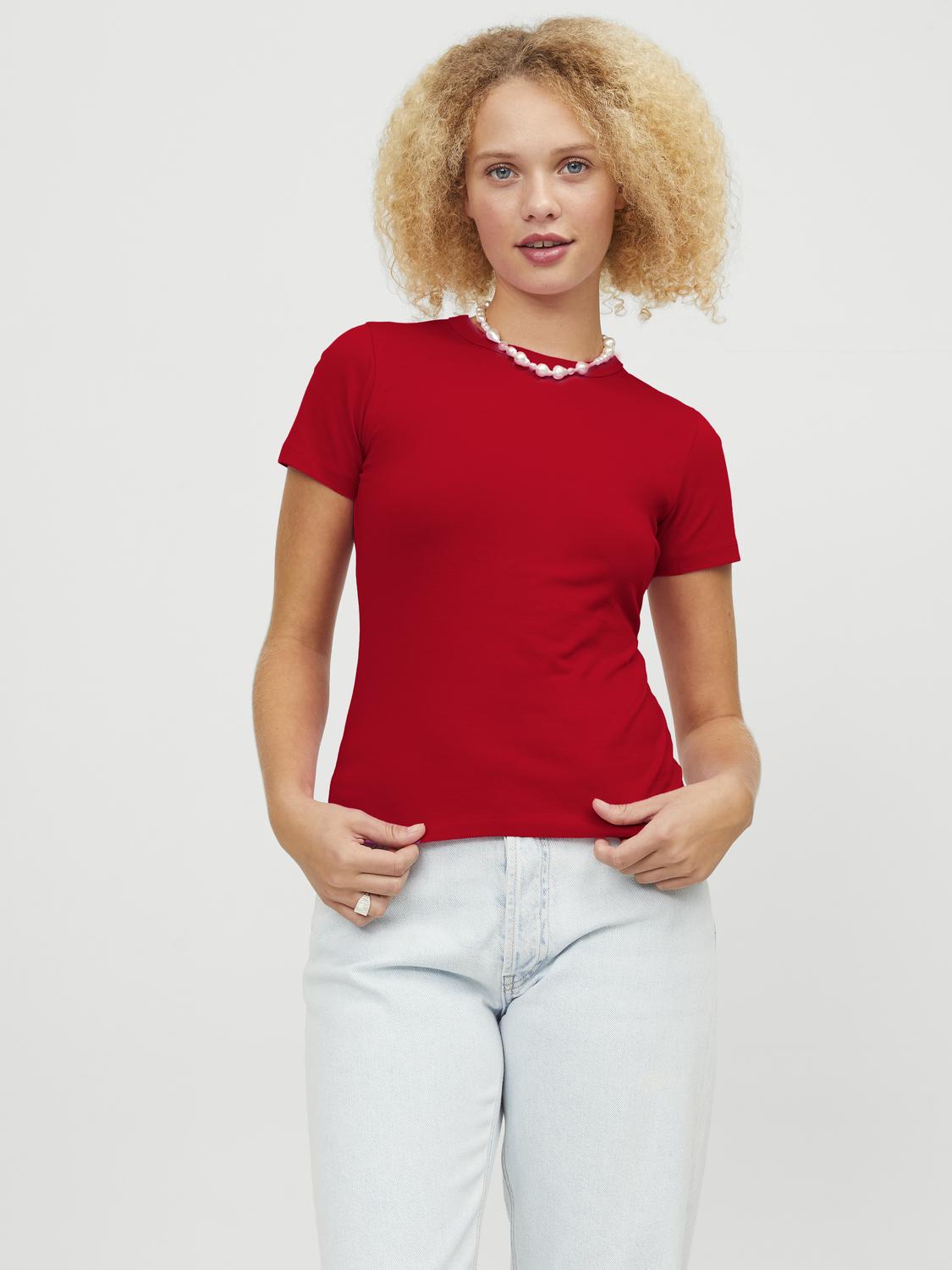 Jjxx Jxgigi Str Ss Tee Sn 4710274 racing red
