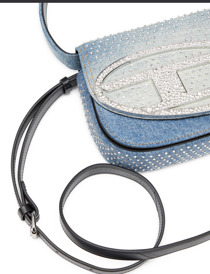 DIESEL SAC À MAIN EN JEAN & STRASS 1DR