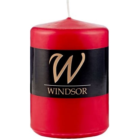 Windsor bloklys 6,8x10 cm - Rød