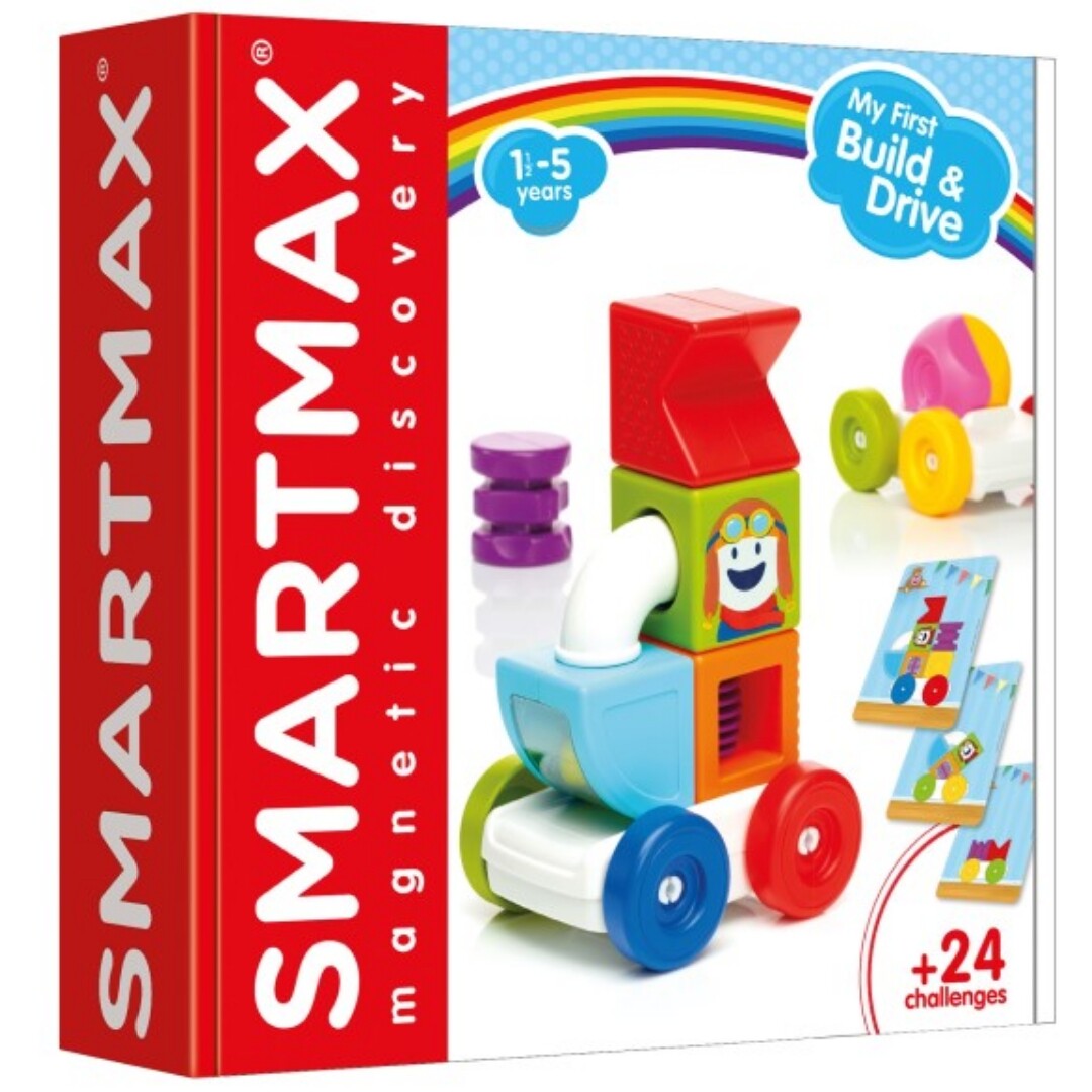 Smartmax magnetisch puzzelspel my first - build and drive