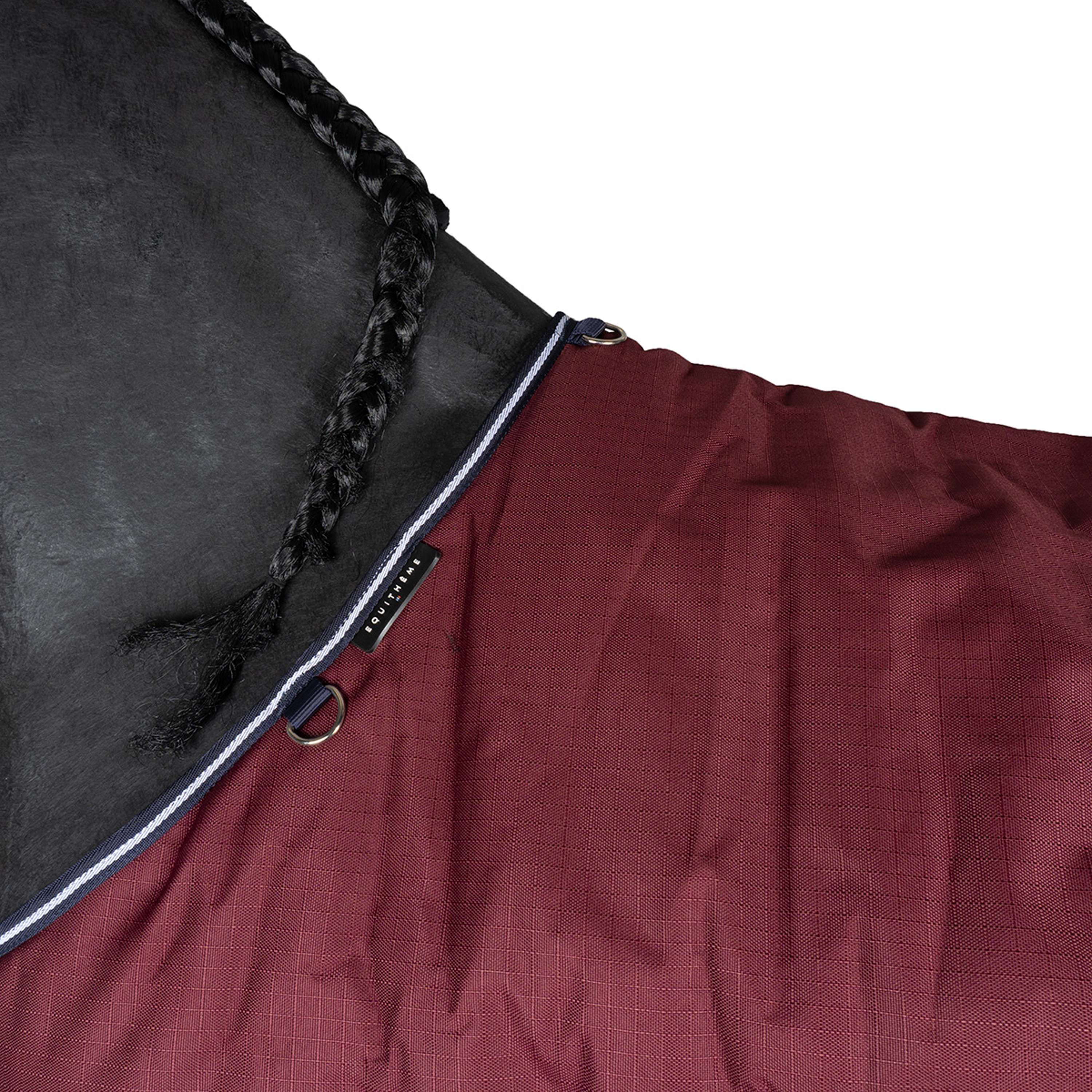 EQUITHÈME Outdoordeken Tyrex 1200D 300g Standard Burgundy
