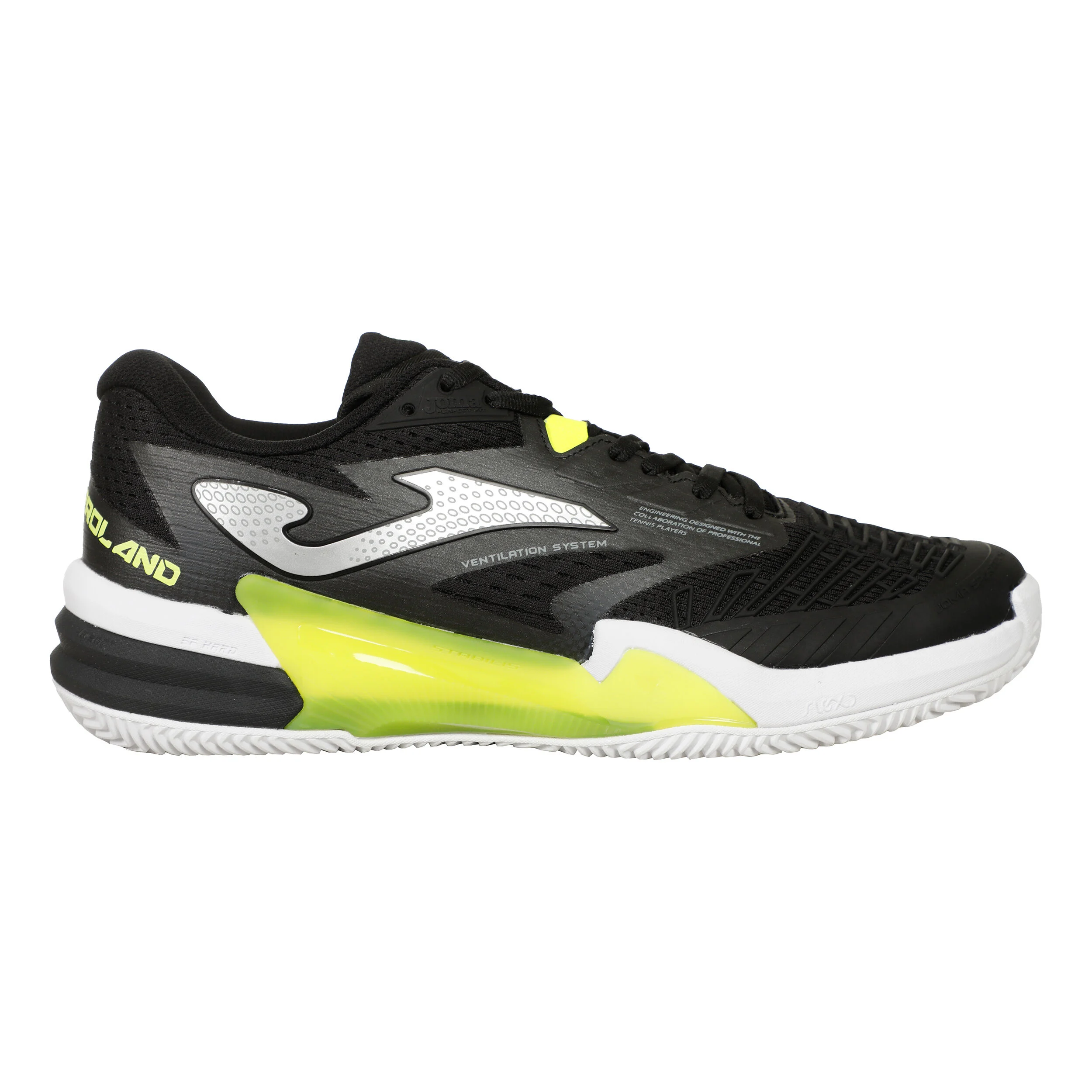 Joma Roland Chaussure Terre Battue Hommes - Noir