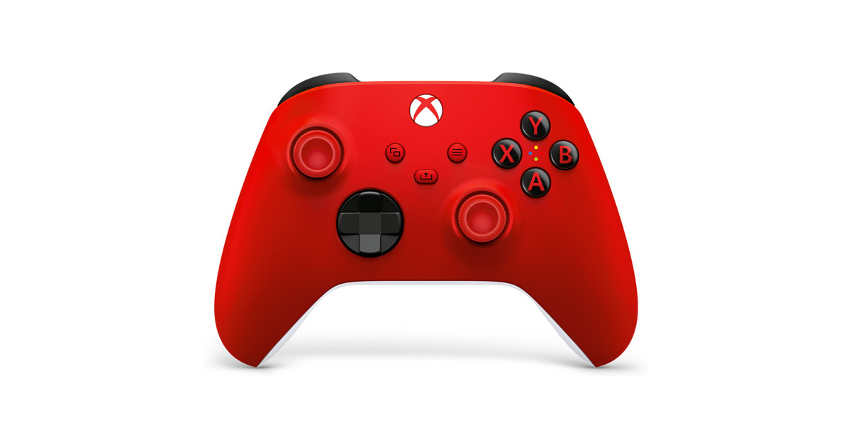 MicrosoftXbox Wireless Controller - Pulse Red  (Rood, Bluetooth)