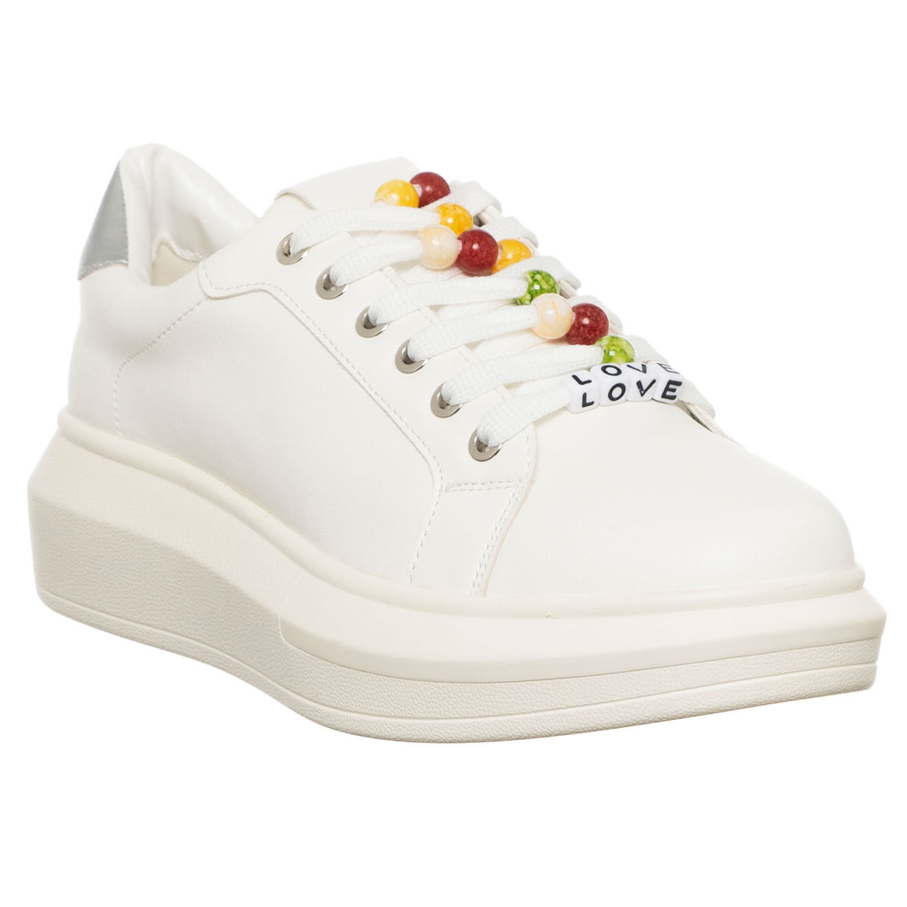 Loretta by Loretta Sneakers Luisa blanc/gris