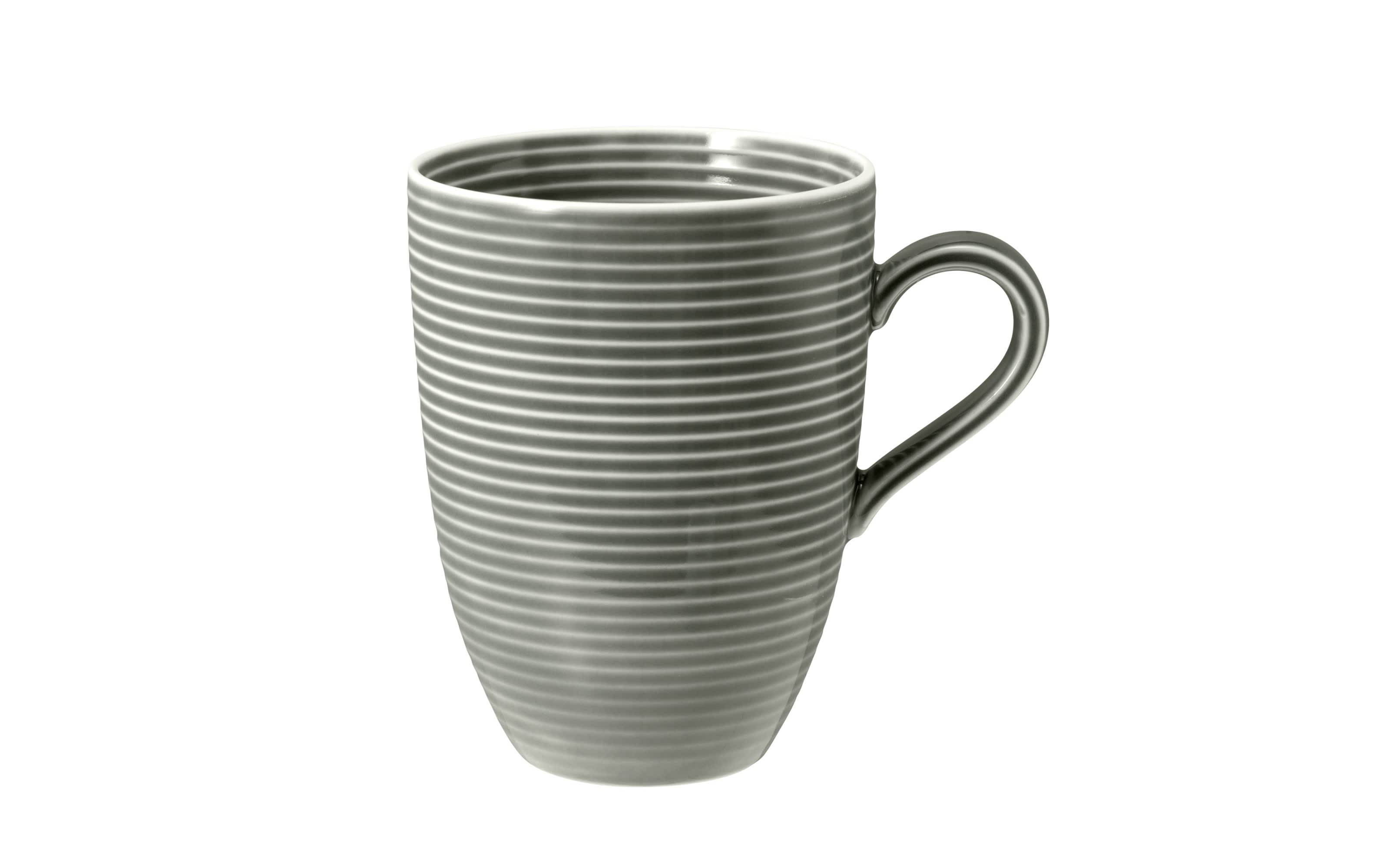Becher mit Henkel Beat in perlgrau, 0,35 l