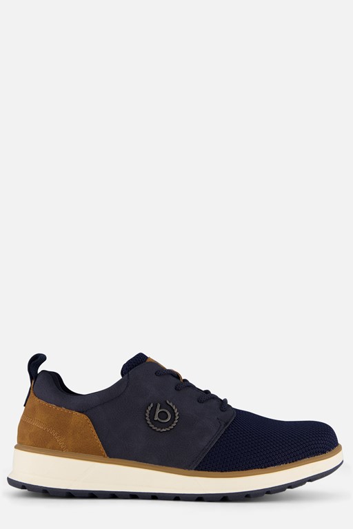 Bugatti Artic Sneakers blauw Textiel