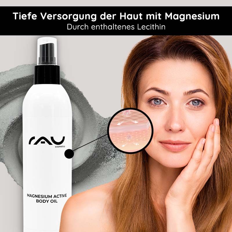 RAU Cosmetics Magnesium Active Body Oil - Limited Edition