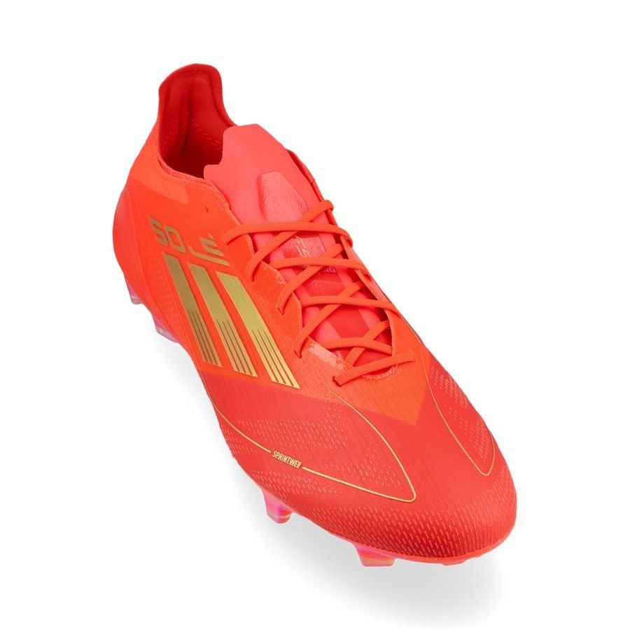 adidas F50 Elite FG Two Horizons - Rouge/Doré/Rouge ÉDITION LIMITÉE