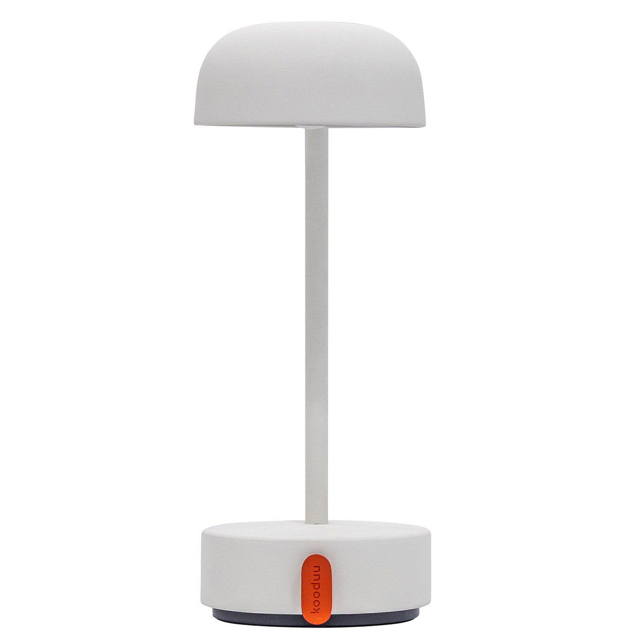 Kooduu Lampe de table rechargeable Fokus blanche - 20x10x25 cm