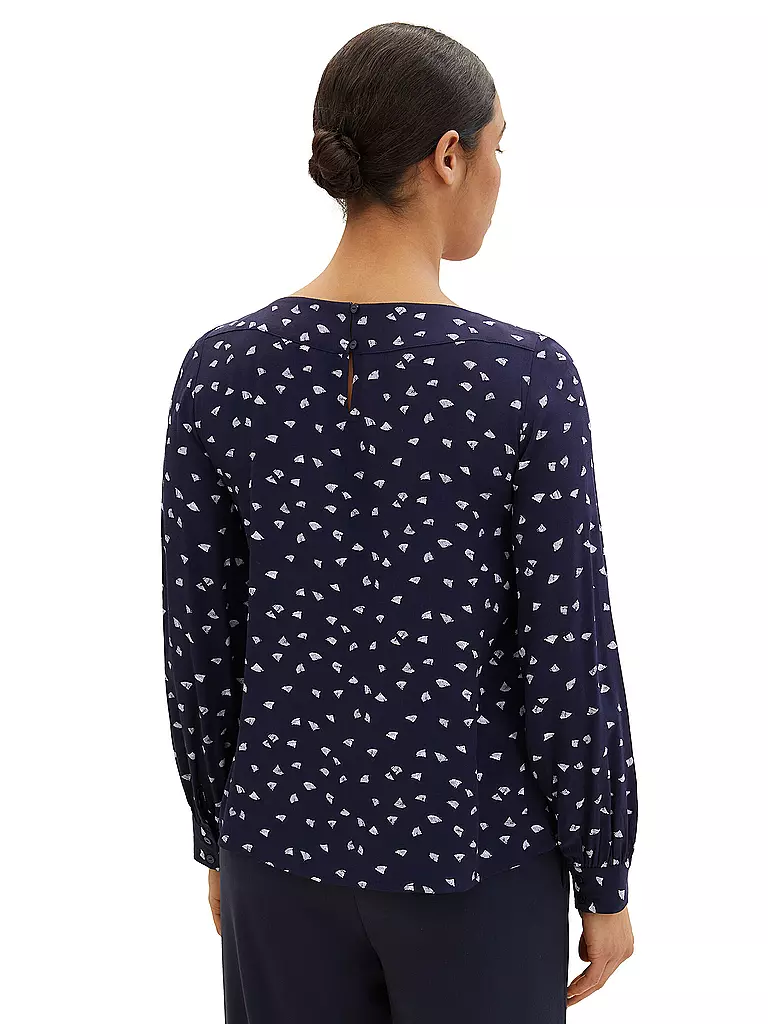 TOM TAILOR Blusenshirt  blau