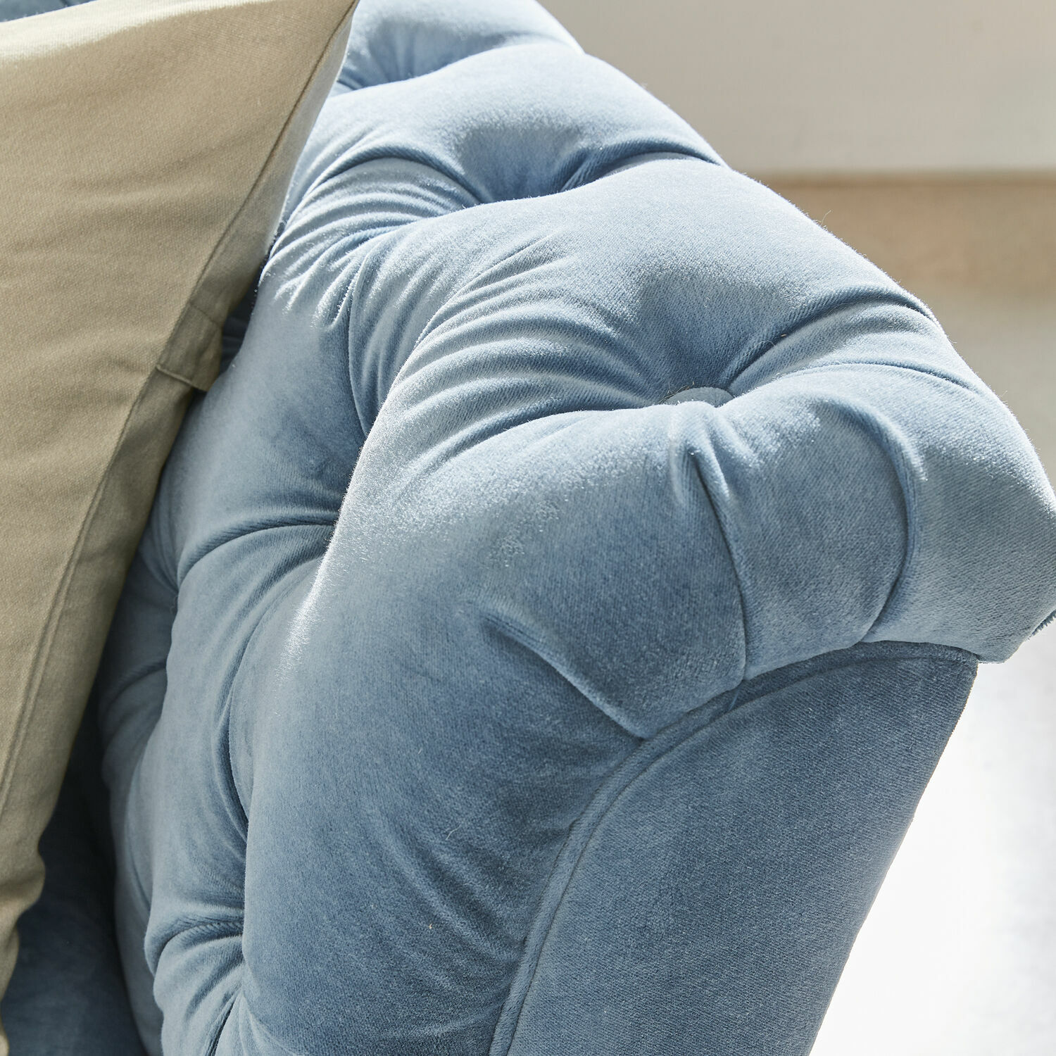 Sofa Clères blau