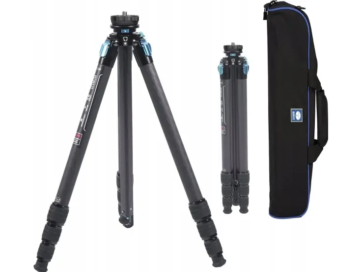 SIRUI ST Series ST-224 - Stativ med ben - superb travel, carbon, 184 cm, waterproof - uden SIRUI ST-20 Ballhead