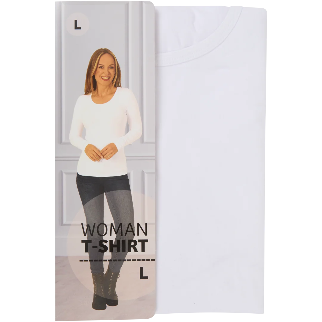 Bamboe longsleeve T-shirt Maten S - XL
