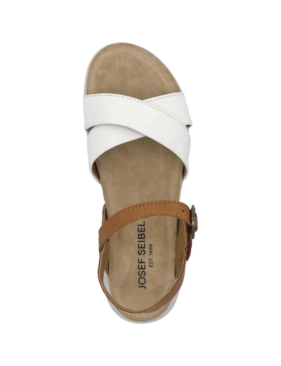 Sandale Celine 03, weiss-kombi