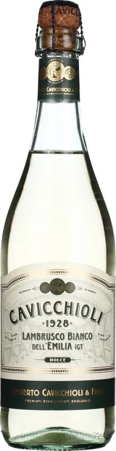 CAVICCHIOLI LAMBRUSCO BIANCO DELL EMILIA 75CL