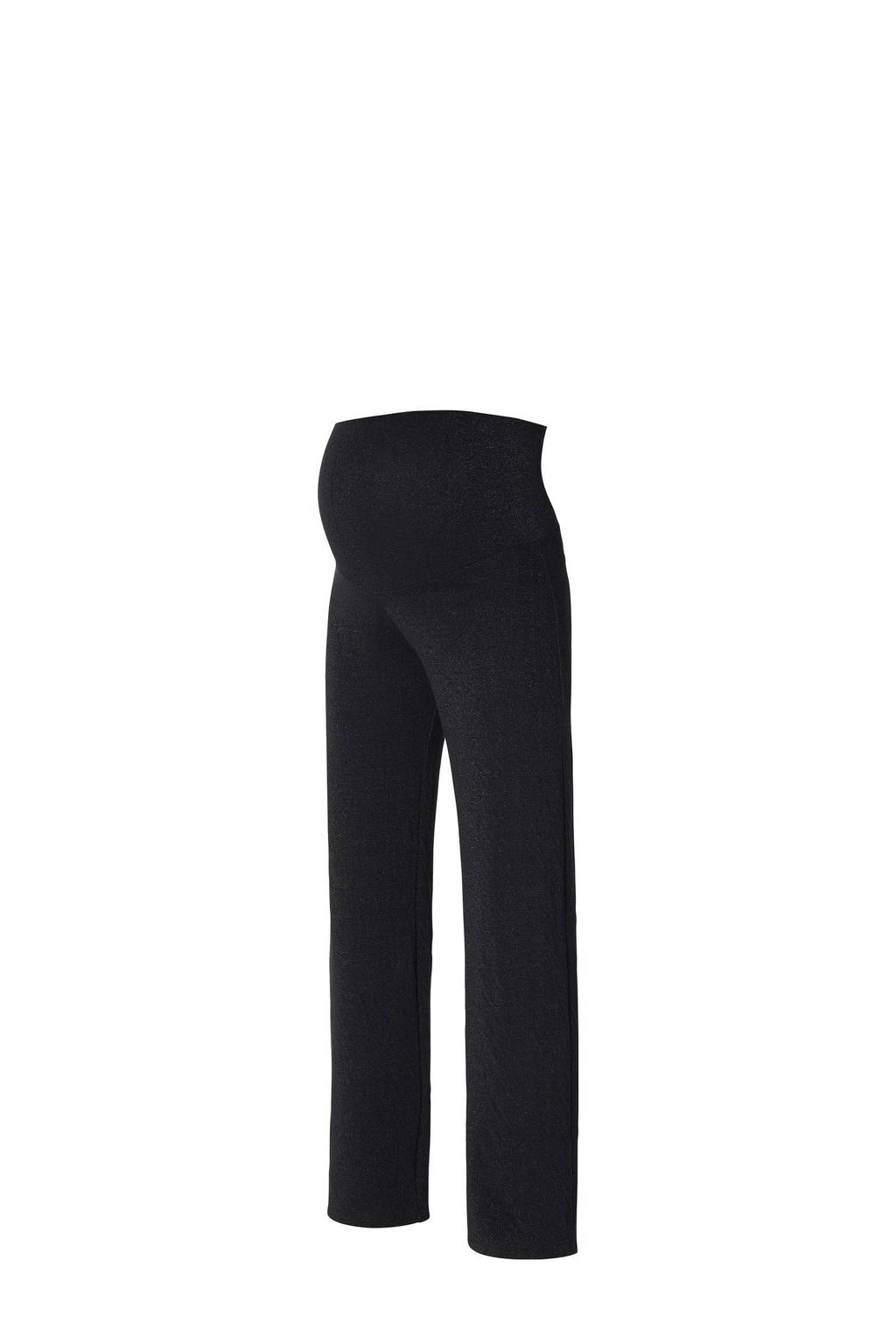 Noppies casual straight fit zwangerschapsbroek Vaasa zwart