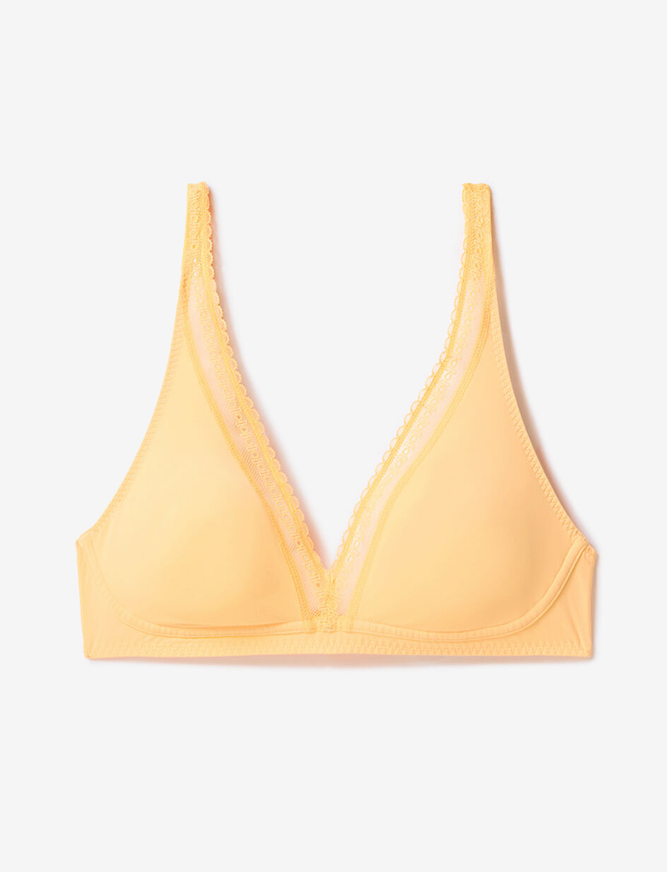 Soutien-gorge sans armatures - jaune mimosa