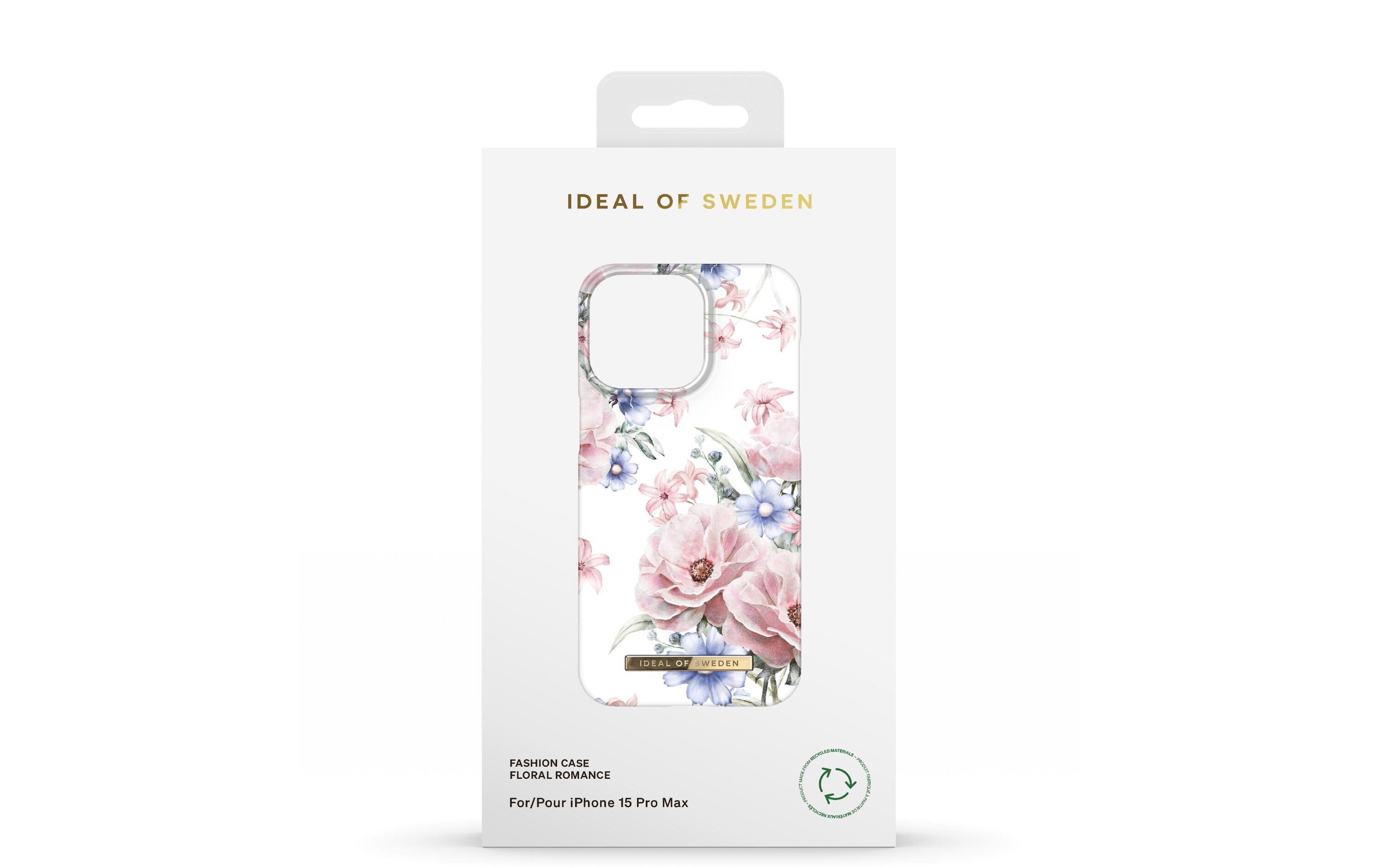 Back Cover Floral Romance iPhone 15 Pro MaxPolycarbonat-Backcover im Marmor-Look für das Apple iPhone 15 Pro Max