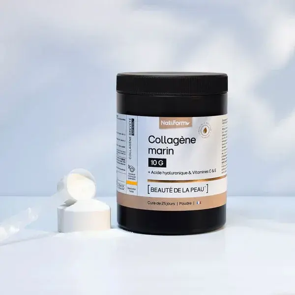 Nat & Form Colágeno Marinho para Beleza da Pele 312,5 gramas