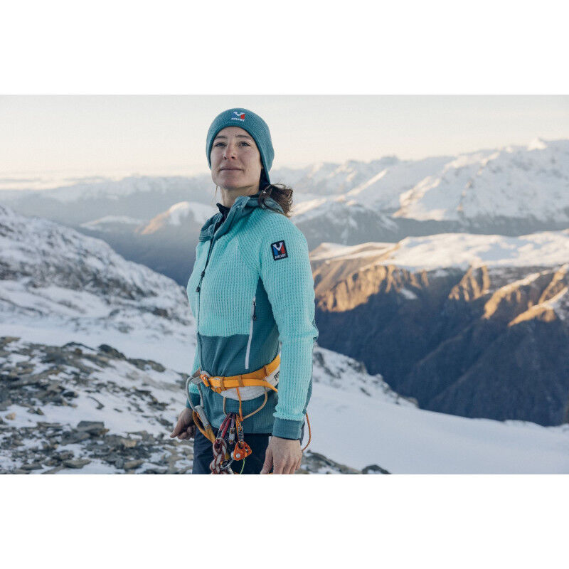 Trilogy Edge Alpha Hood - Polaire en laine mérinos femme