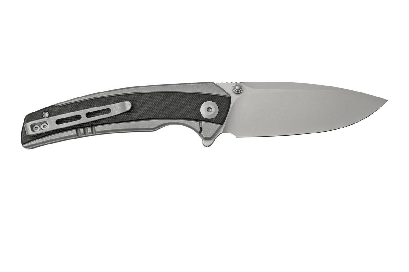 Civivi Teraxe C20036-3 Black G10 Grey Steel, zakmes
