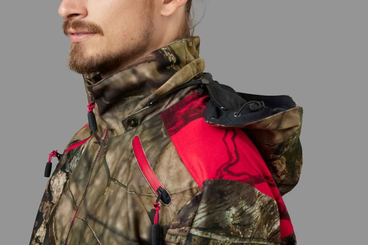 Härkila Men's Moose Hunter 2.0 Gore-Tex Jacket Mossy Oak Break-Up Country/Mossy Oak Red