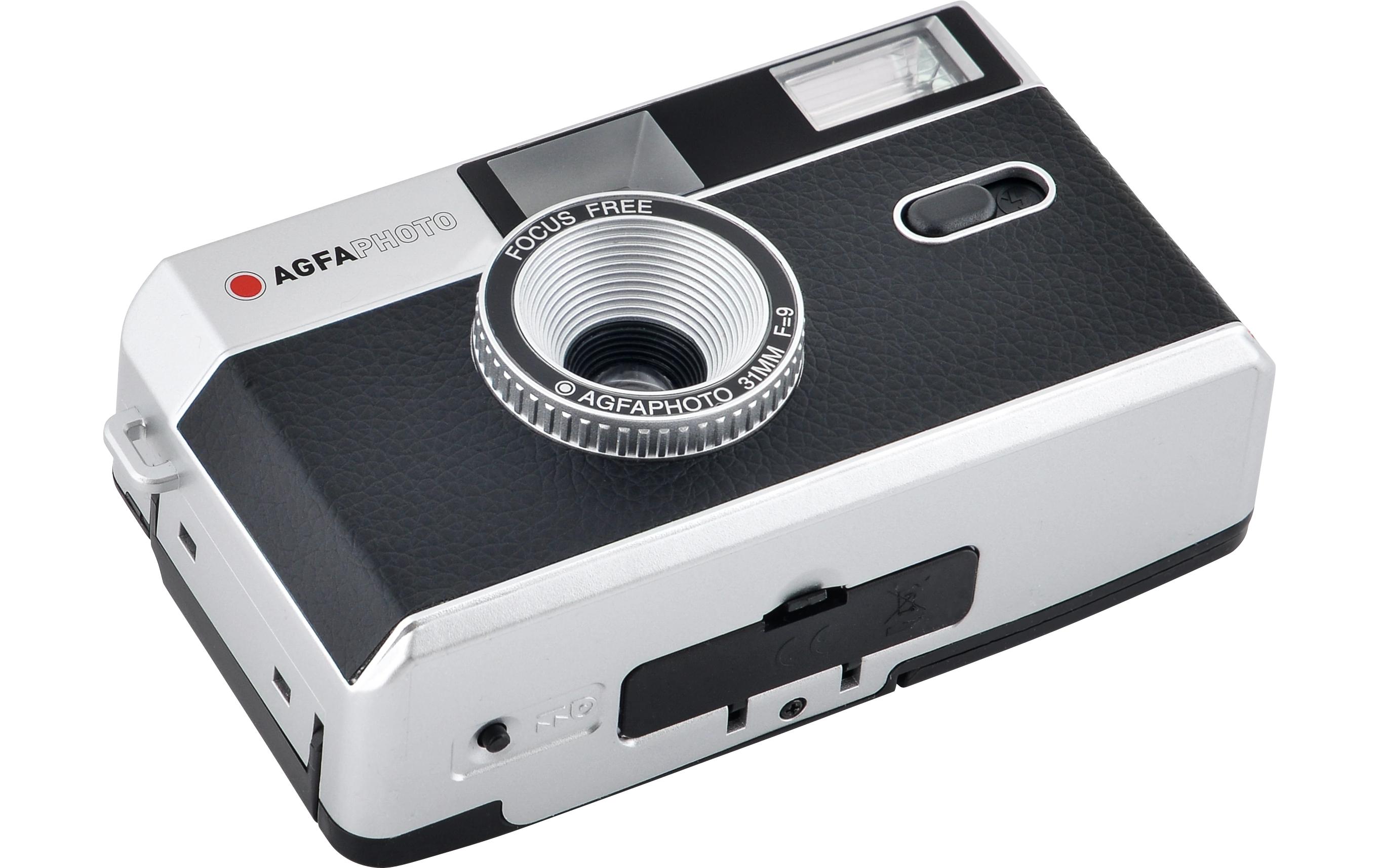 Analogkamera 35 mm - SchwarzWiederverwendbare 35 mm Analogkamera