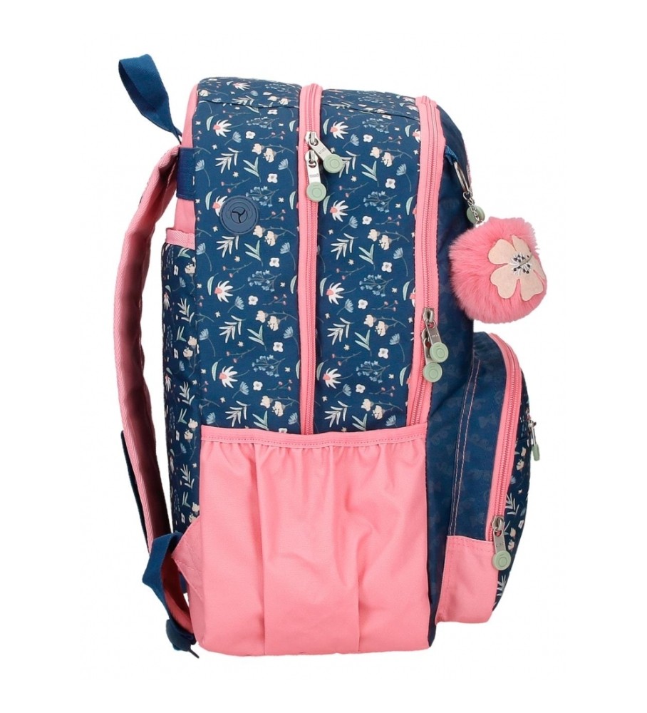 Enso Mochila Ciao Bella doble compartimento marinho