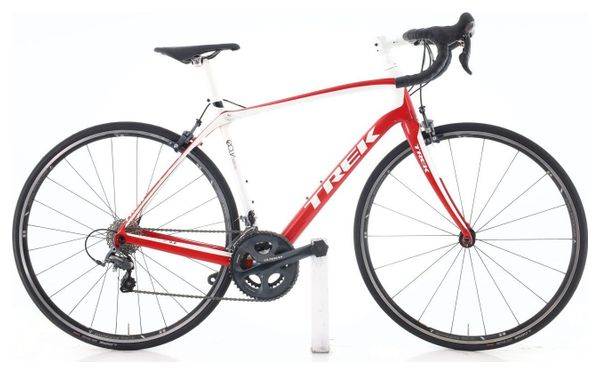 Produit reconditionné · Trek Domane Carbone · Blanc / Vélo de route / Trek | Bon état