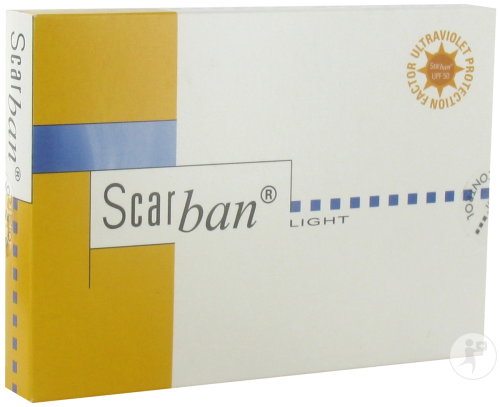 Scarban Light Bandage Lavable En Silicone 5x30cm Pièces 2 + Savon De Nettoyage 50ml