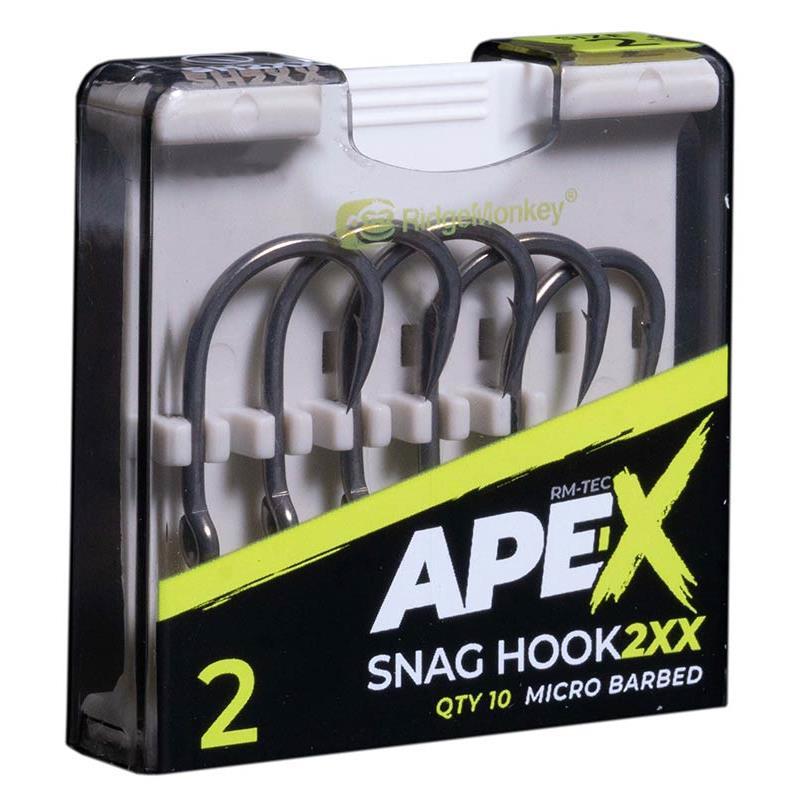 Hameçon Carpe Ridge Monkey Rm-Tec Ape-X Snag Hooks 2Xx