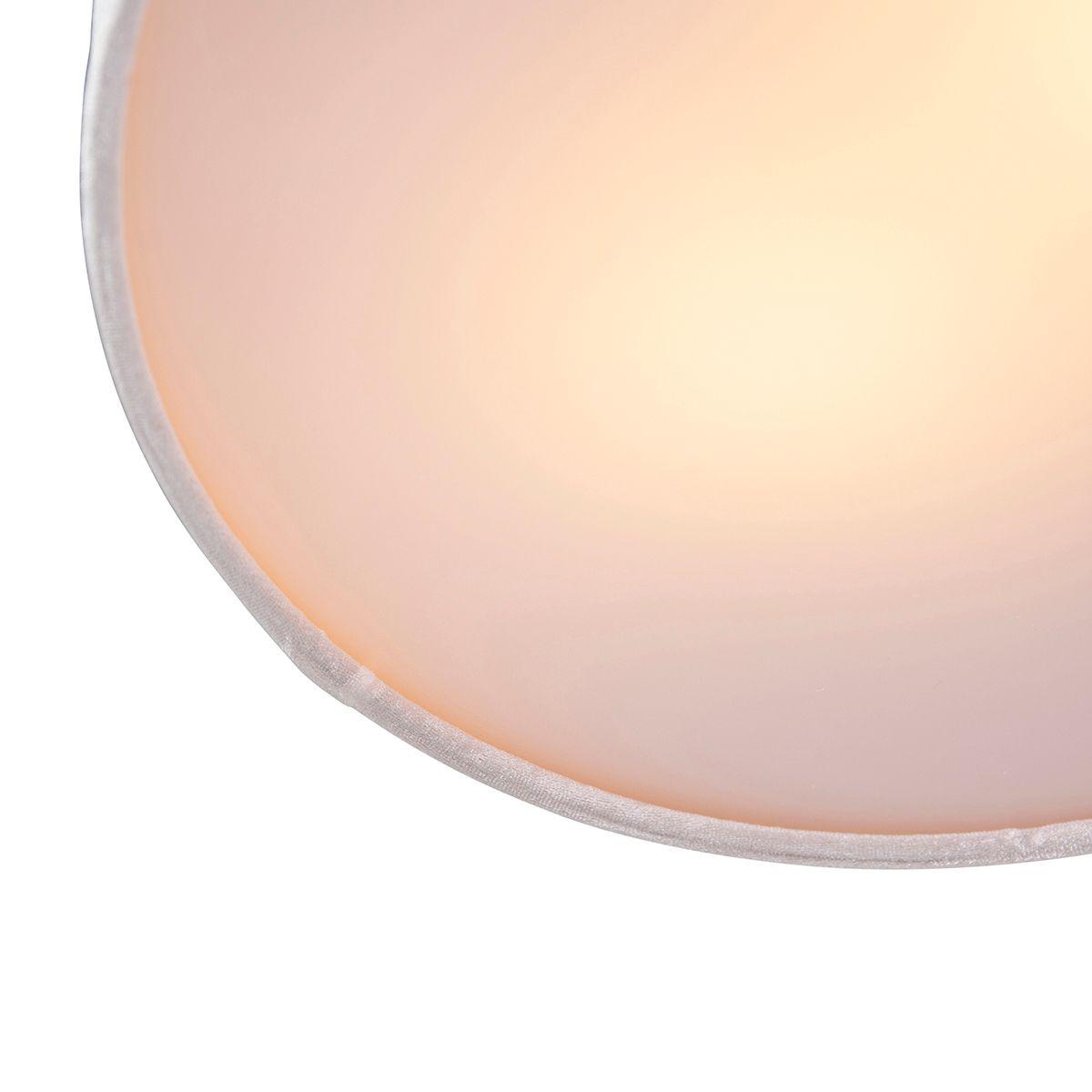 Moderne plafondlamp roze 30 cm met gouden binnenkant - Drum