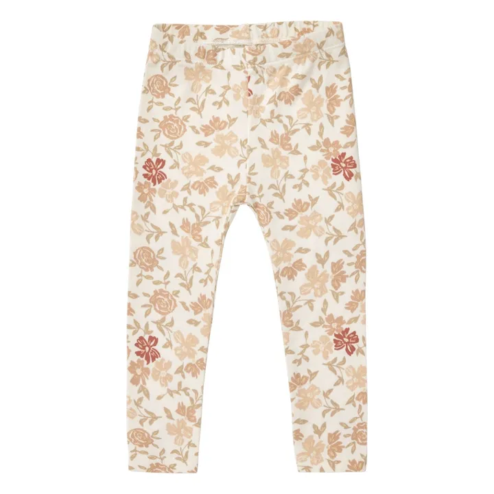 Rylee + Cru Legging Fleuri | Ecru