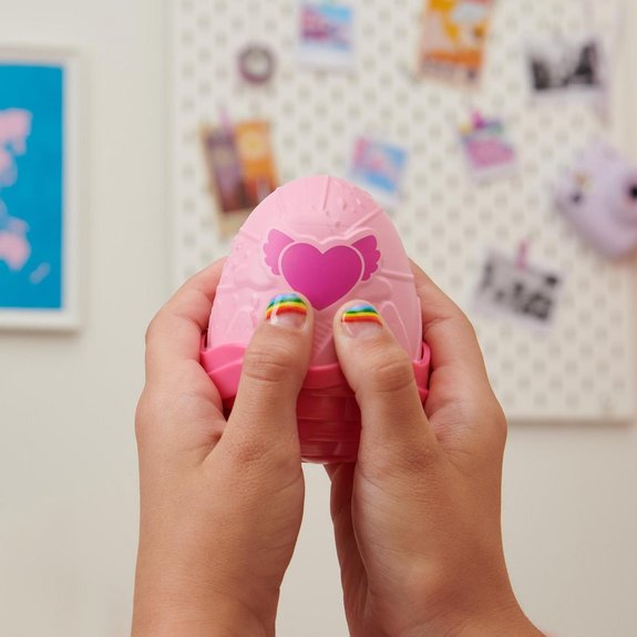 Pack de 2 Hatchimals 1 ado et 1 bébé - Famille surprise Rainbow-Cation