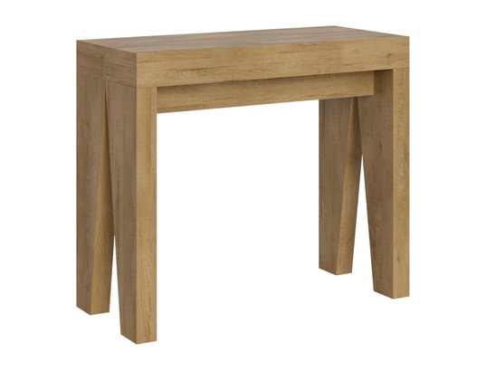 ITAMOBY - Console extensible naxy 90x40/196cm chêne nature