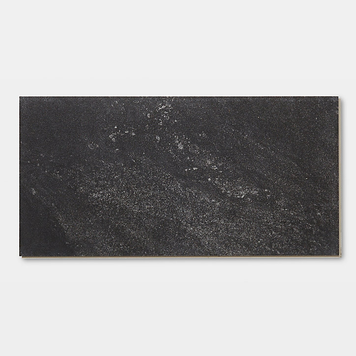 Dalle PVC clipsable Jazy Charcoal 30 x 60 cm GoodHome (vendue au carton)