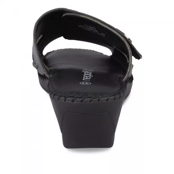 Mules ARGENT NEOSOFT RELAX CUIR