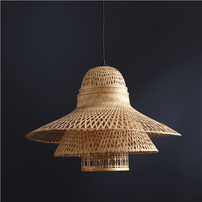 Suspension en bambou