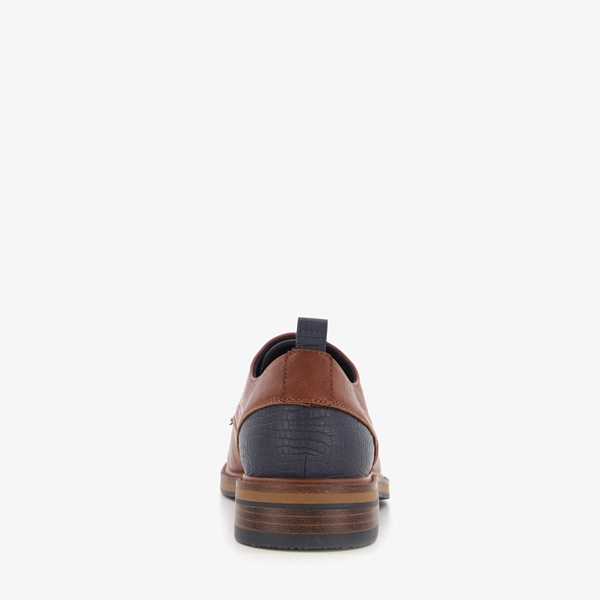 Emilio Salvatini heren veterschoenen cognac bruin